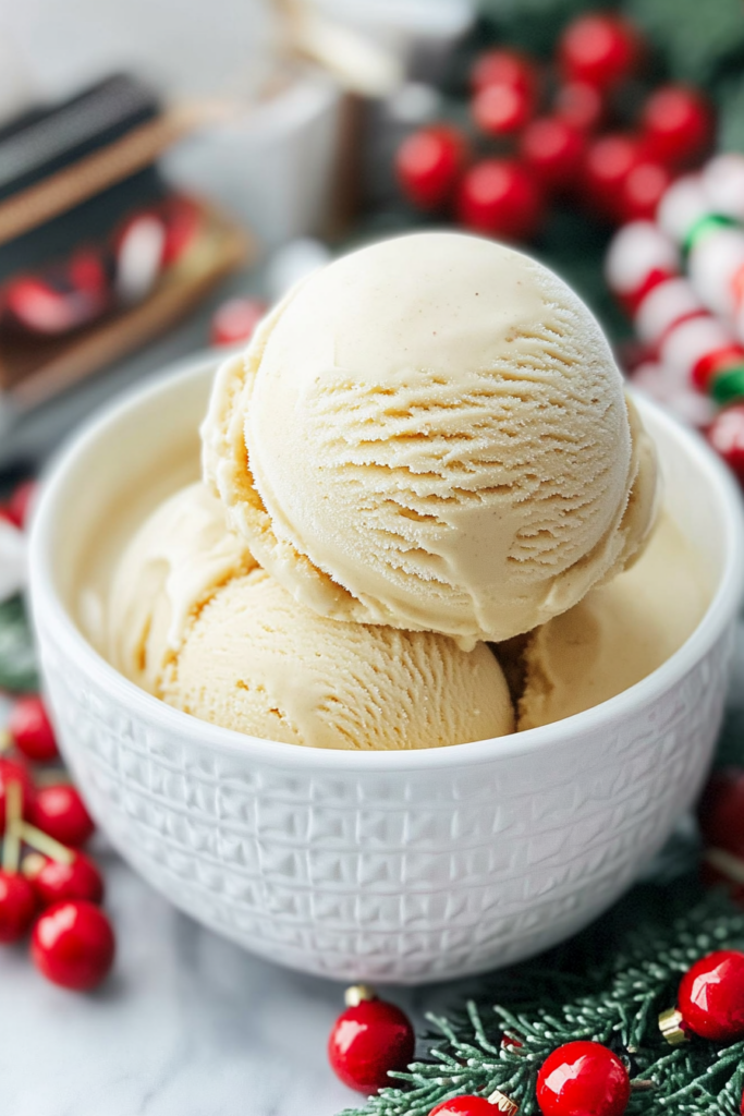 How to make Ninja Creami Eggnog Ice Cream