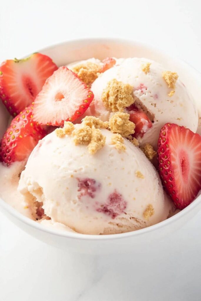 How to make Ninja Creami Strawberry Cheesecake Cottage Cheese Ice Cream