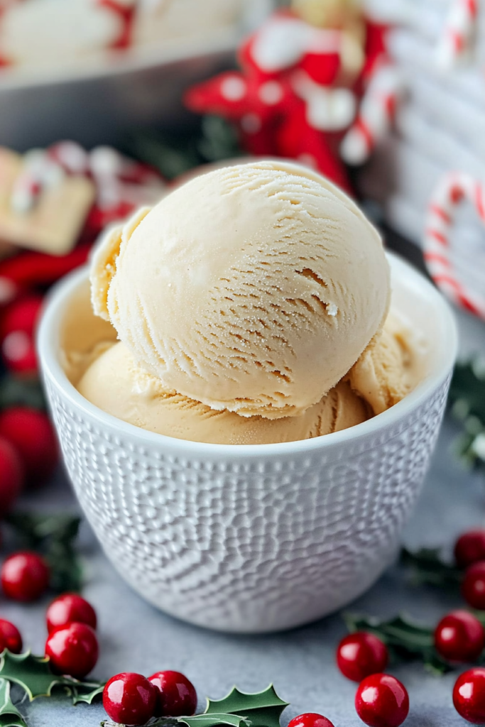 Ninja Creami Eggnog Ice Cream Recipe