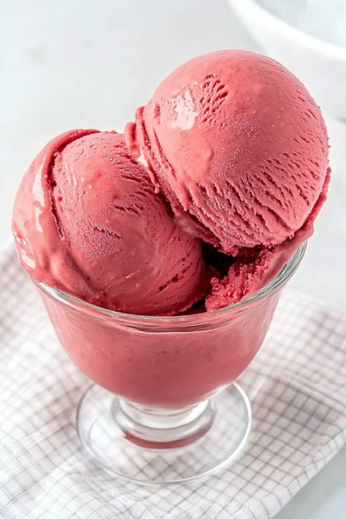 Ninja Creami Red Velvet Cake Batter Ice Cream Recipe