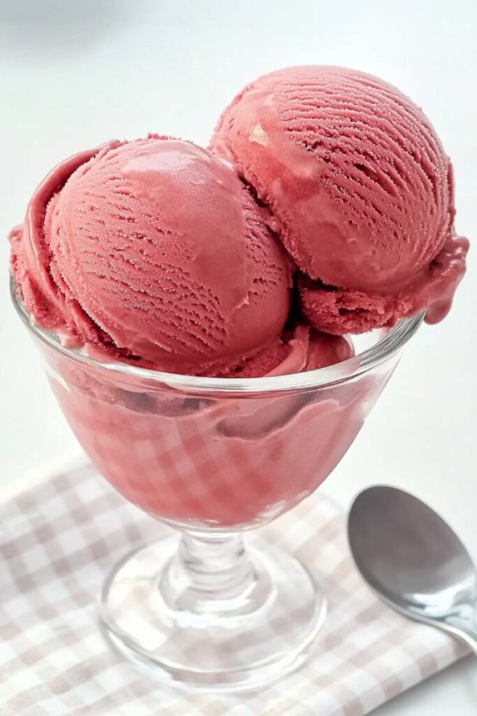 Serve and Store Ninja Creami Red Velvet Cake Batter Ice Cream
