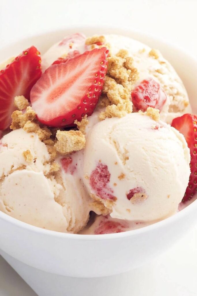 Storing Ninja Creami Strawberry Cheesecake Cottage Cheese Ice Cream