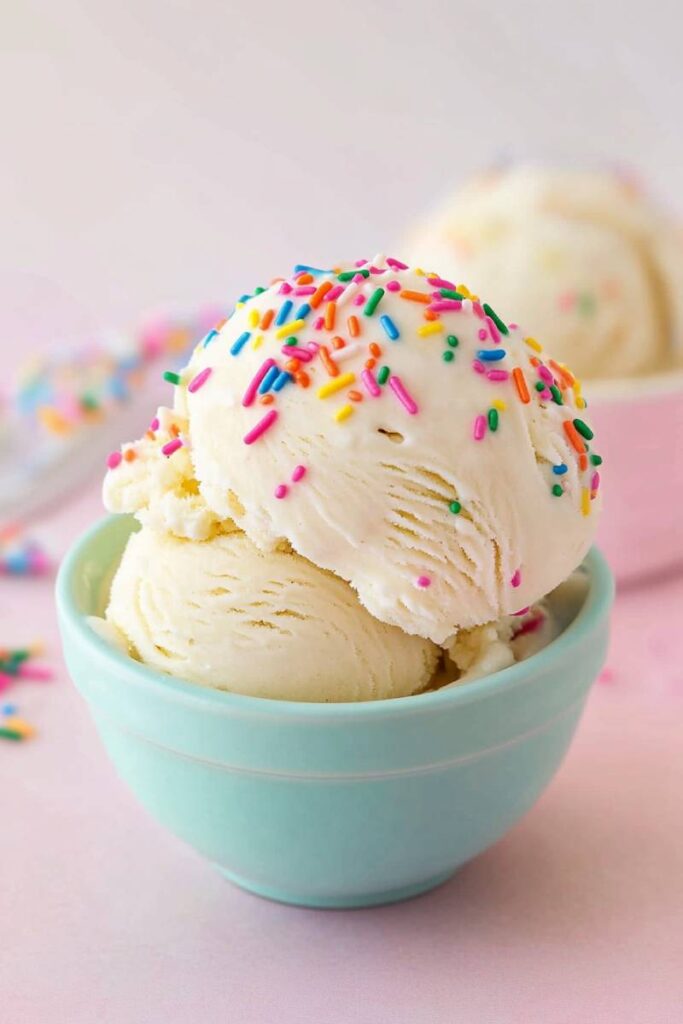 How to make Ninja Creami Cake Batter Ice Cream