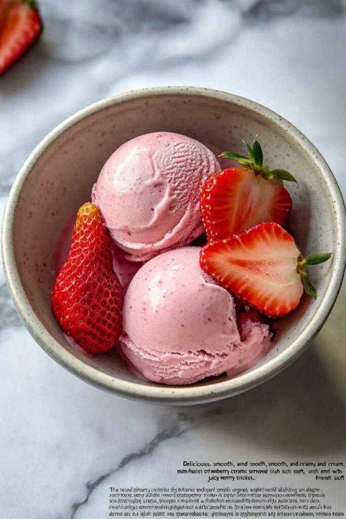 Making Ninja Creami Strawberry Cottage Cheese Ice Cream