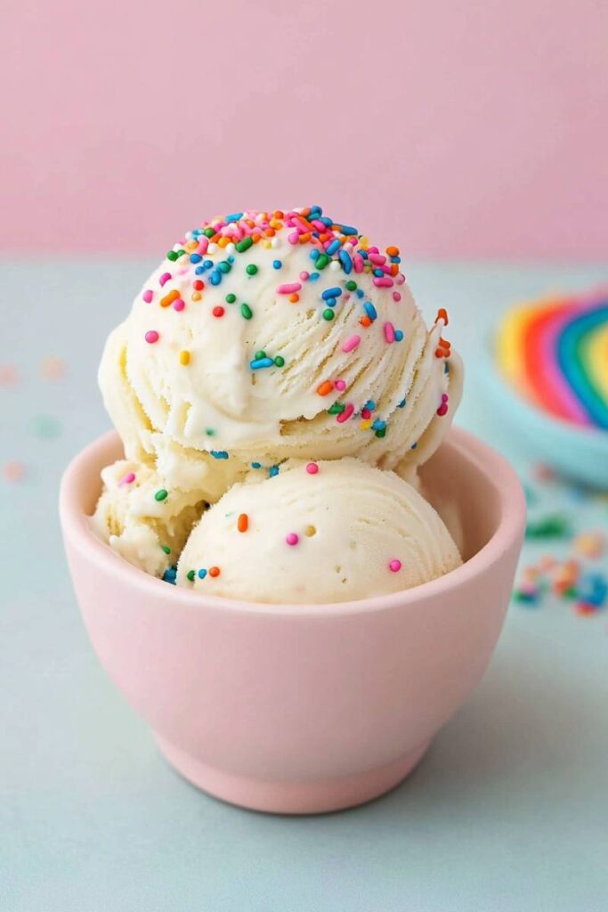Ninja Creami Cake Batter Ice Cream