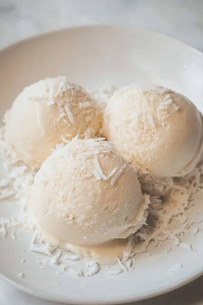 Ninja Creami Dairy Free Pina Colada Sorbet