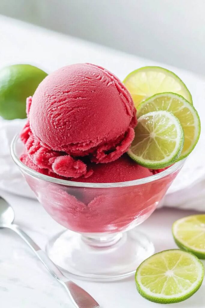 Serving-Ninja-Creami-Cherry-Limeade-Sorbet