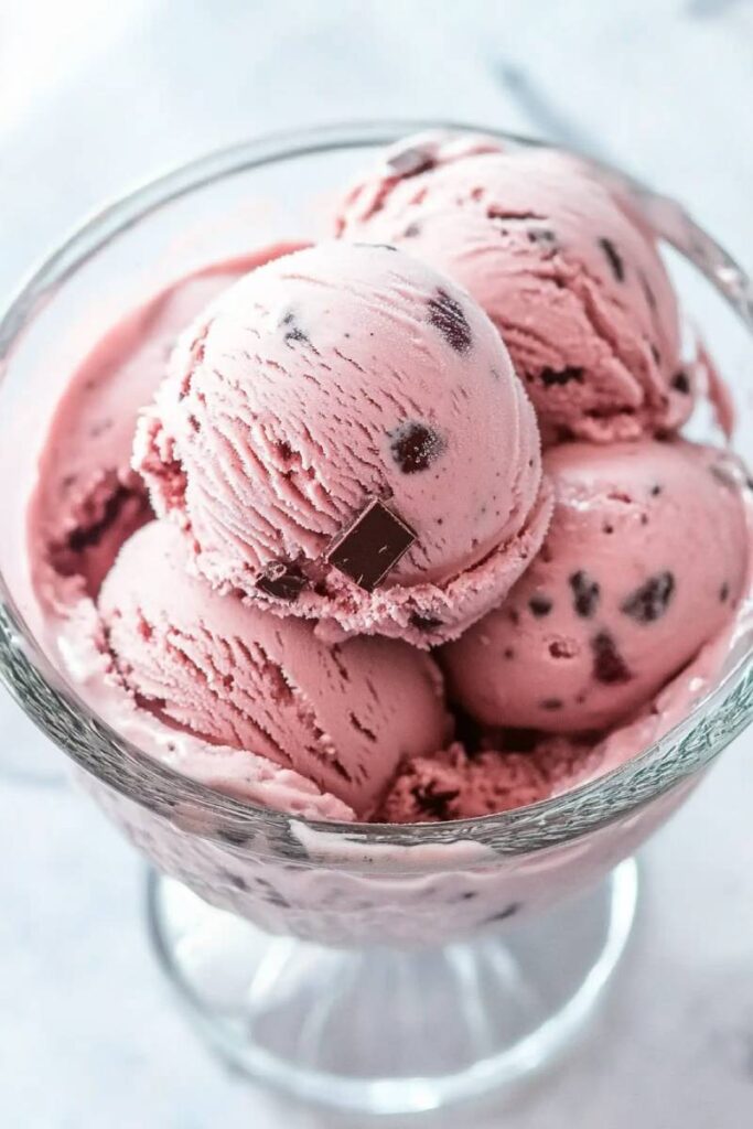 Customize Ninja Creami Cherry Chocolate Ice Cream