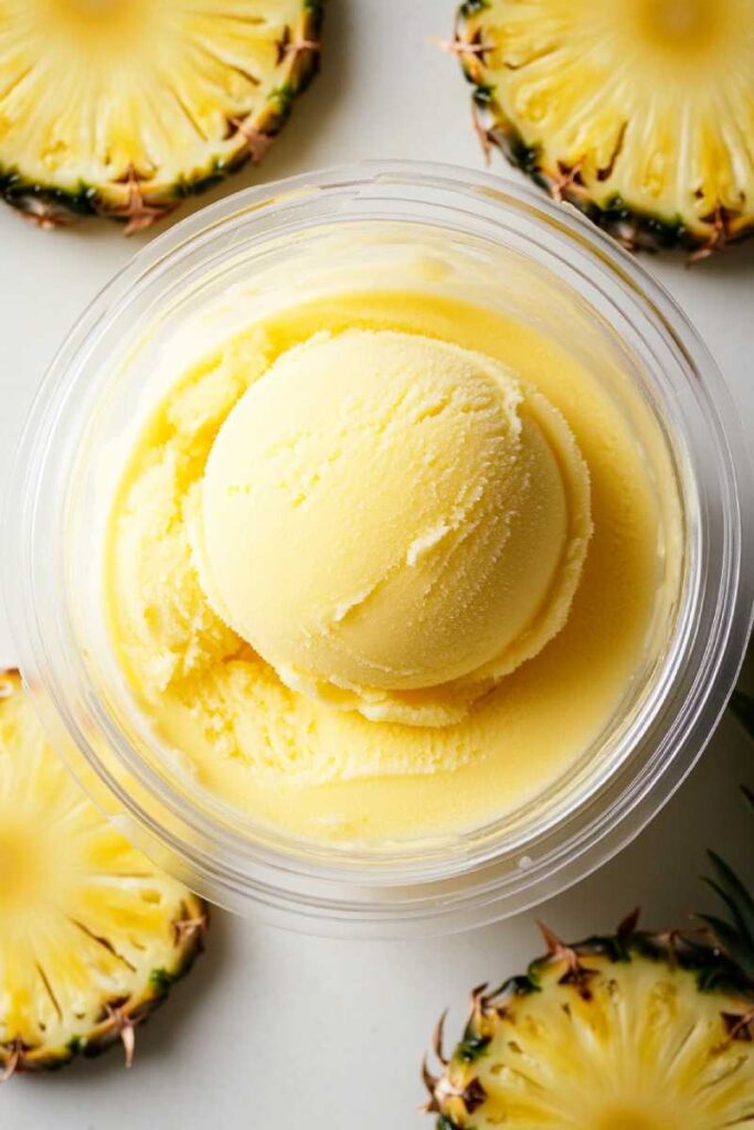 Ninja Creami Pineapple Sorbet recipe
