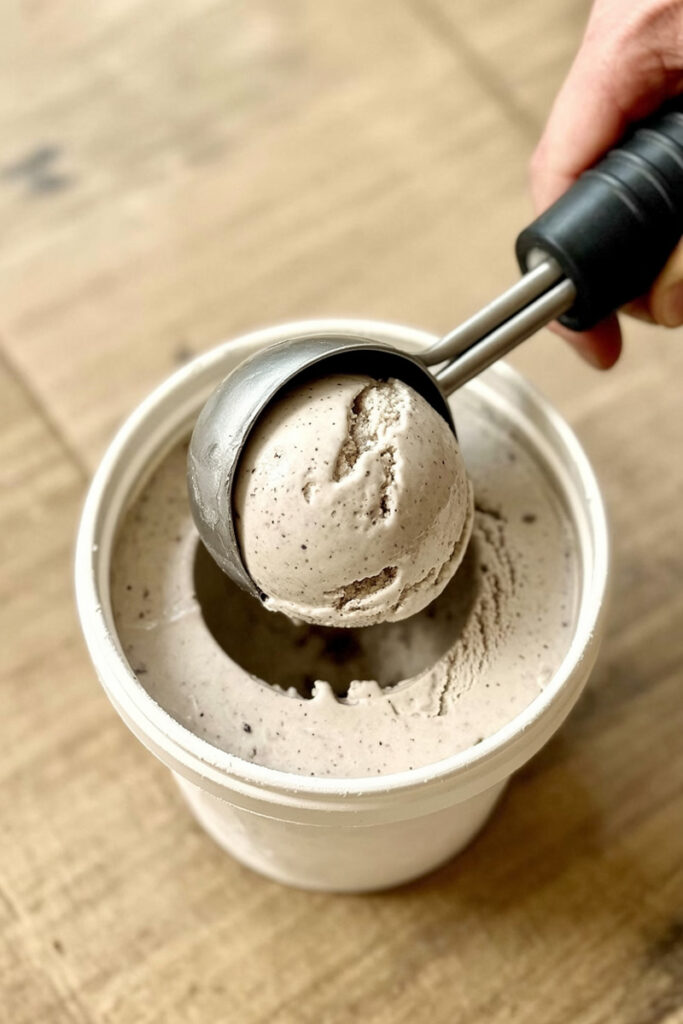 Cookies and Cream Ice Cream Scoop