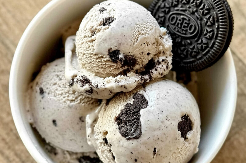 Ninja Creami Cookies and Cream Ice Cream