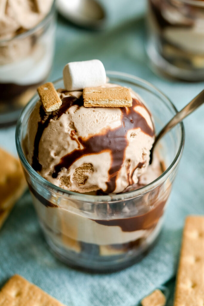 Ninja Creami S'mores Ice Cream