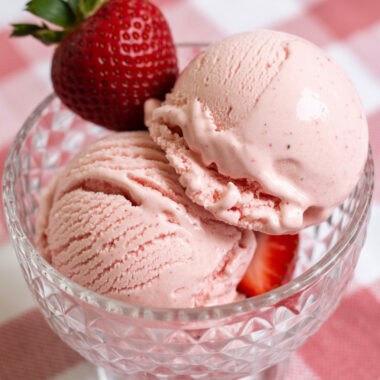 Ninja Creami Strawberry Gelato