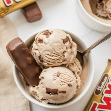 Ninja Creami Twix Ice Cream