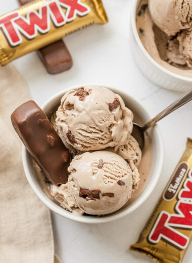 Ninja Creami Twix Ice Cream