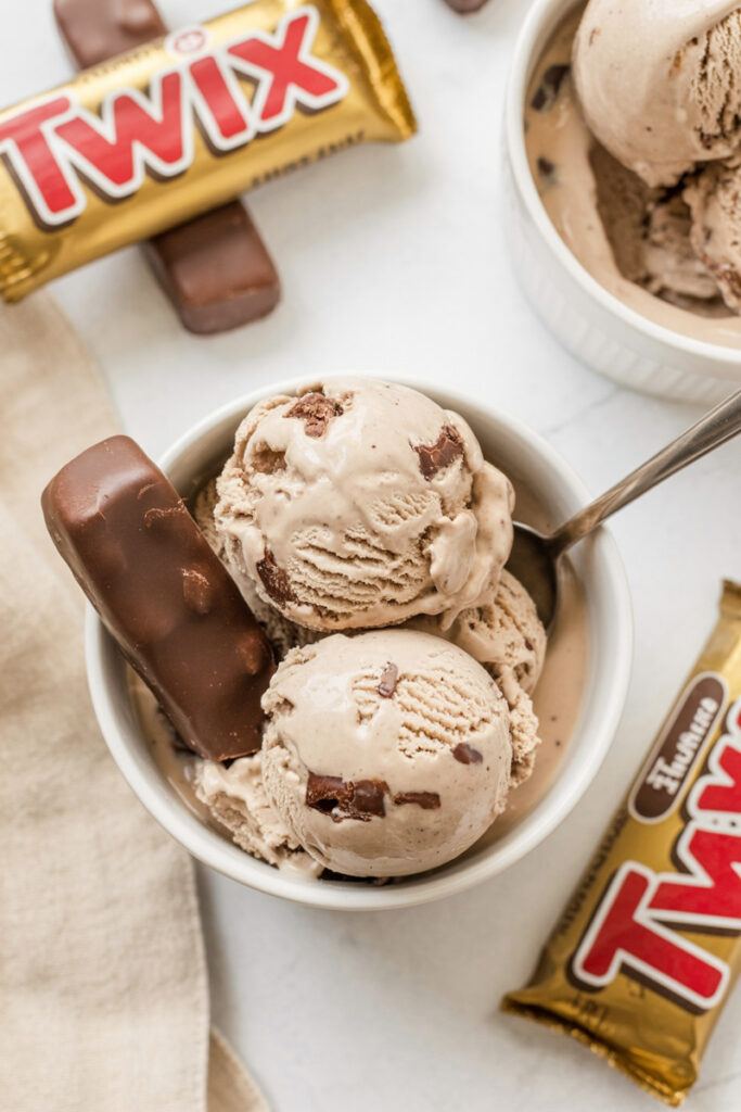 Ninja Creami Twix Ice Cream