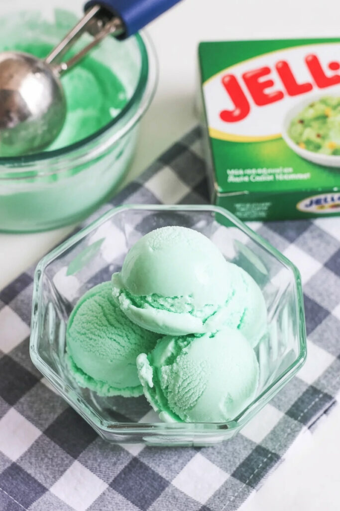 Serve Lime Sherbet