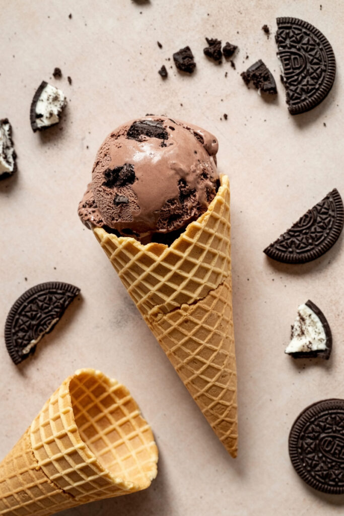 Customize Chocolate Oreo Protein Ice Cream