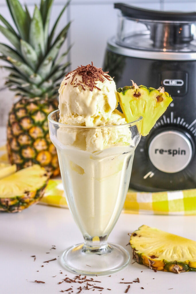 Customizations Pina Colada Ice Cream