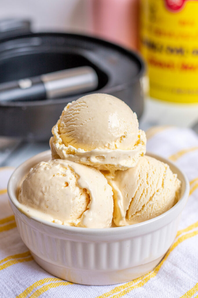 Customized Vanilla Protein Ice Cream