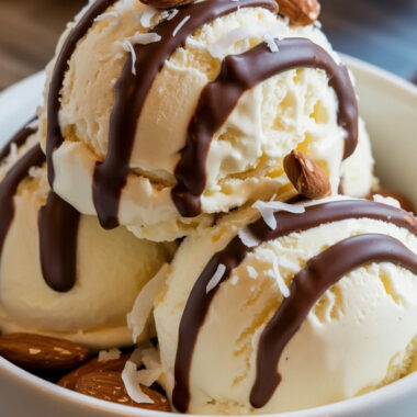 Ninja Creami Almond Joy Ice Cream