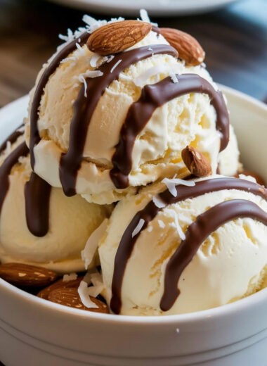 Ninja Creami Almond Joy Ice Cream