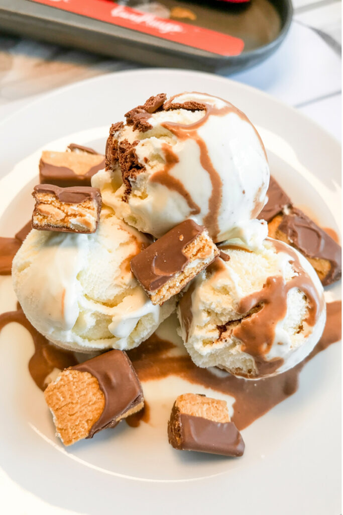Ninja Creami Butterfinger Ice Cream