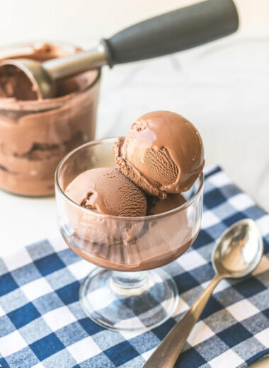 Ninja Creami Chocolate Ice Cream with Pudding Mix