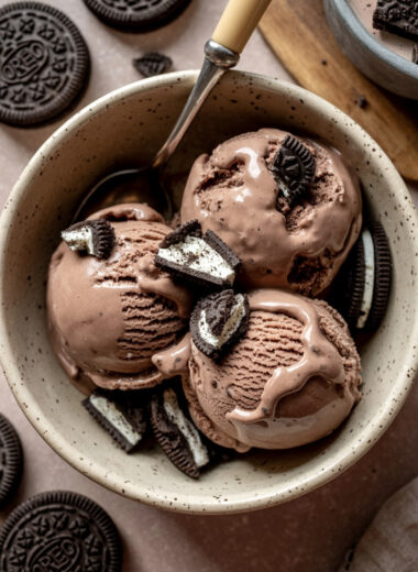 Ninja Creami Chocolate Oreo Protein Ice Cream