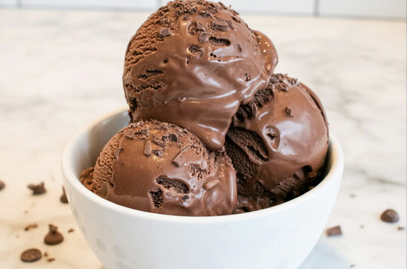 Ninja Creami Double Dark Chocolate Chip Protein Ice Cream