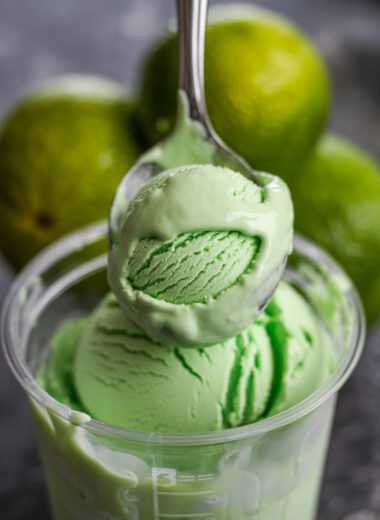 Ninja Creami Keto Coconut Lime Ice Cream