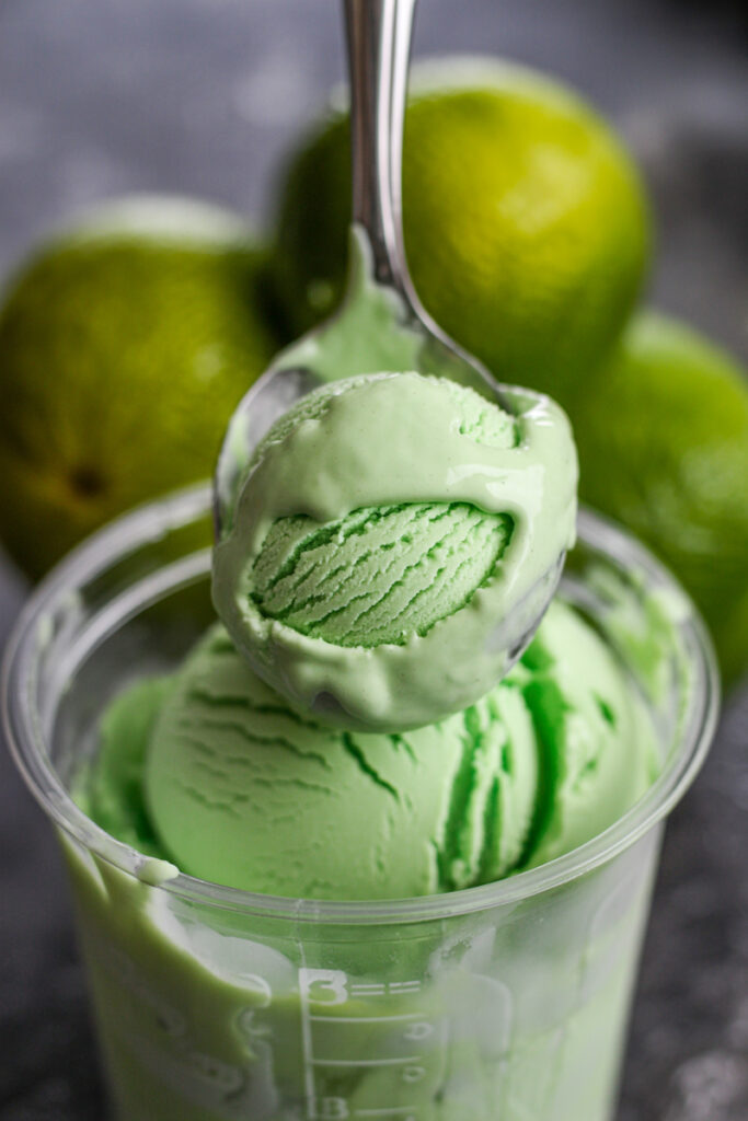 Ninja Creami Keto Coconut Lime Ice Cream