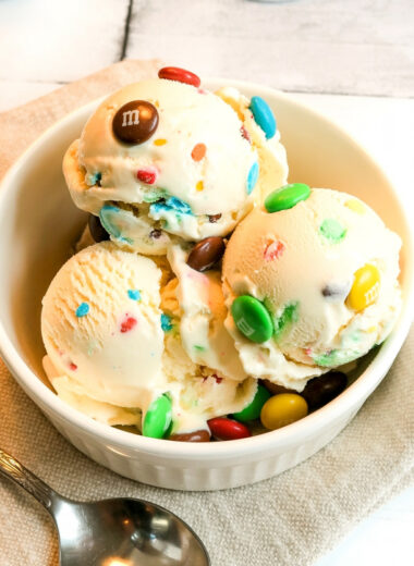 Ninja Creami M&M Ice Cream