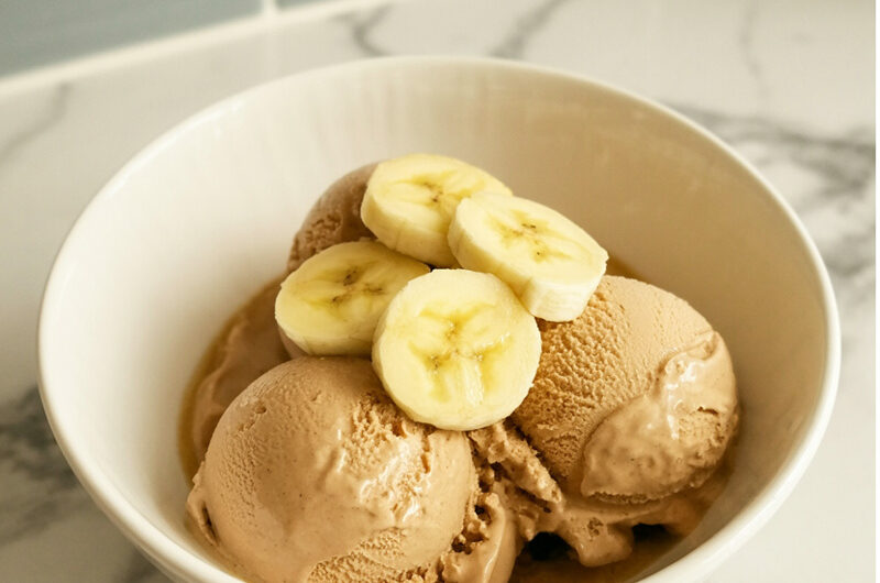 Ninja Creami Peanut Butter Banana Ice Cream
