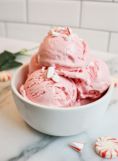 Ninja Creami Peppermint Protein Ice Cream