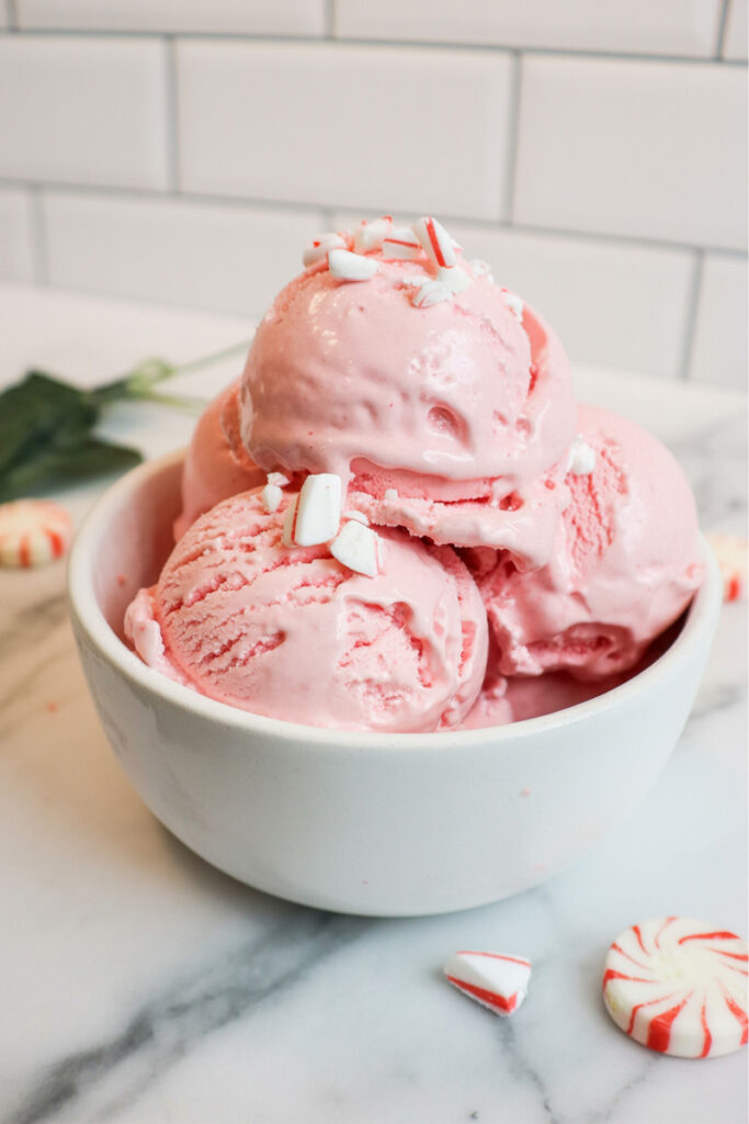 Ninja Creami Peppermint Protein Ice Cream