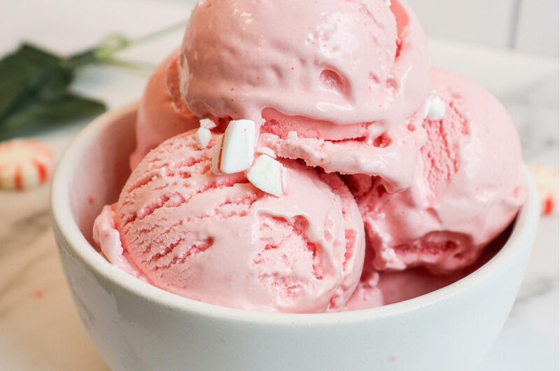 Ninja Creami Peppermint Protein Ice Cream