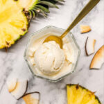 Ninja Creami Pina Colada Lite Ice Cream