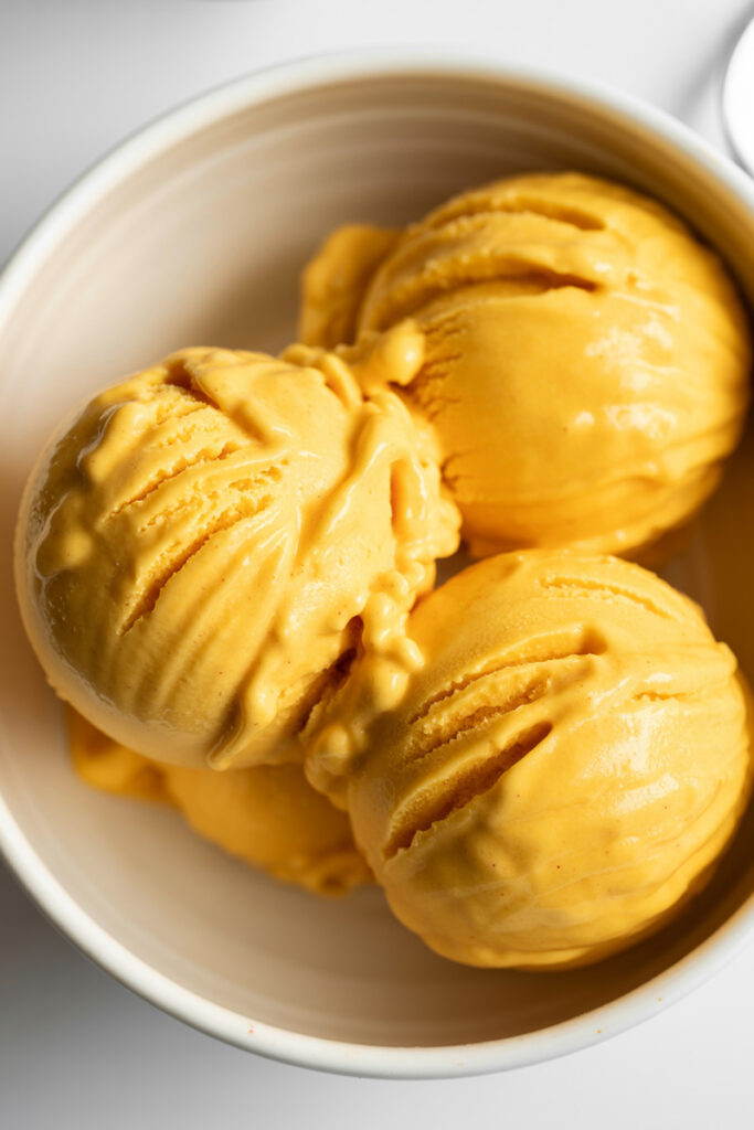 Ninja Creami Pumpkin Pie Gelato