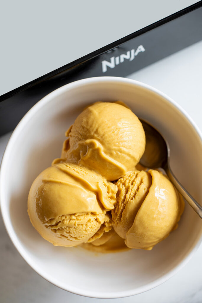 Prepare Pumpkin Pie Gelato