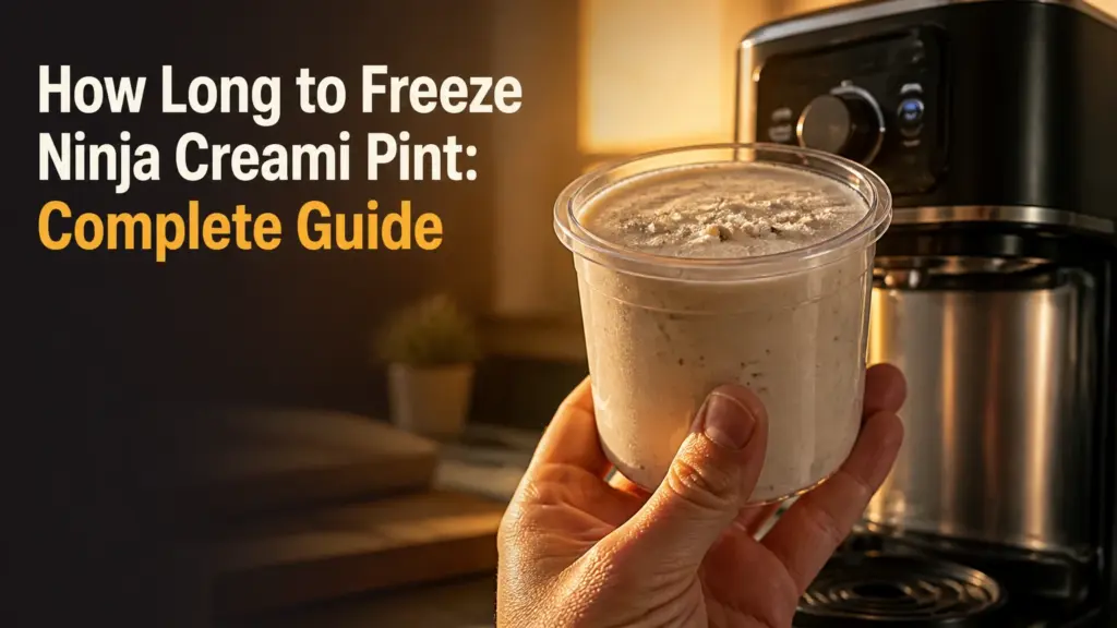 How Long to Freeze Ninja Creami Pint: Complete Guide how long to freeze ninja creami pint