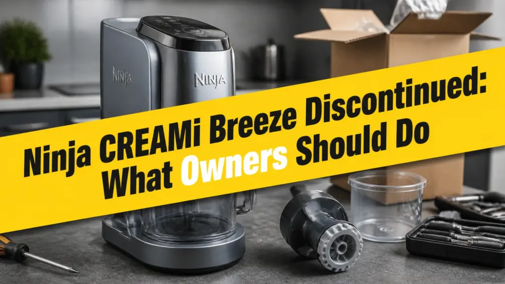ninja creami breeze discontinued