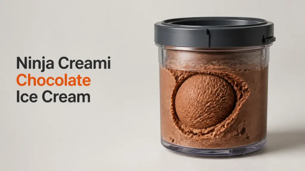ninja creami chocolate ice cream