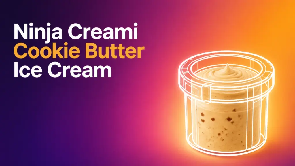 ninja creami cookie butter ice cream
