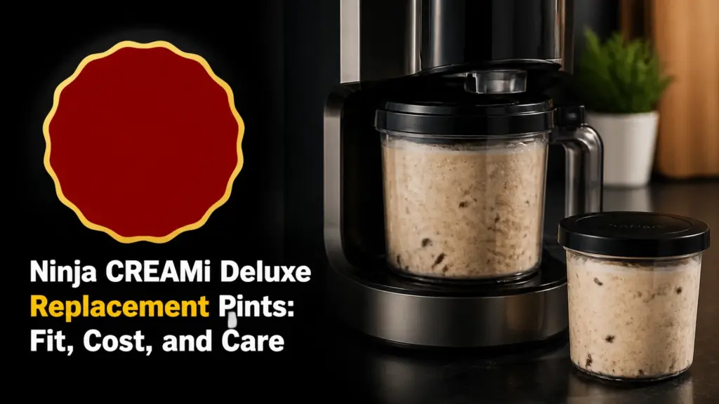 Ninja CREAMi Deluxe Replacement Pints: Fit, Cost, and Care ninja creami deluxe replacement pints