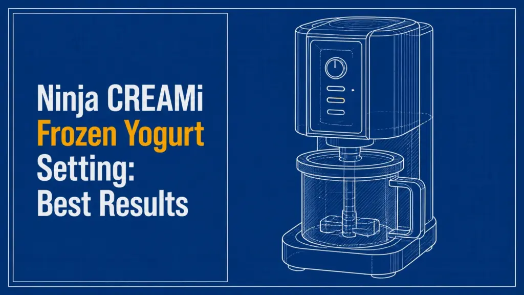 Ninja CREAMi Frozen Yogurt Setting: Best Results ninja creami frozen yogurt setting