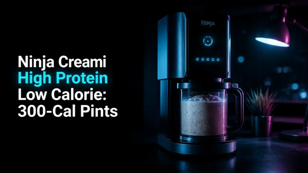 Ninja Creami High Protein Low Calorie: 300-Cal Pints ninja creami high protein low calorie