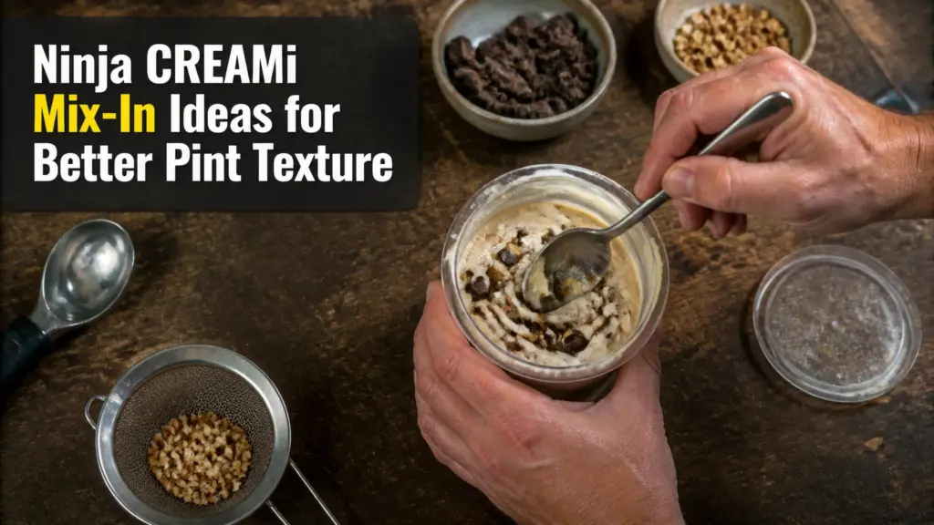Ninja CREAMi Mix-In Ideas for Better Pint Texture ninja creami mix in ideas