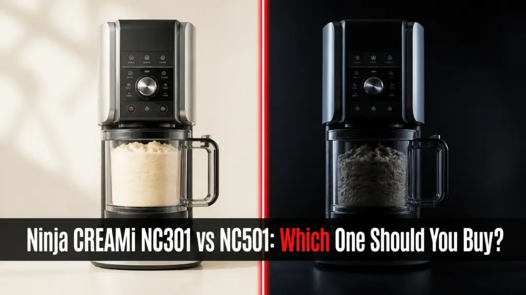 Ninja CREAMi NC301 vs NC501: Which One Should You Buy? ninja creami nc301 vs nc501