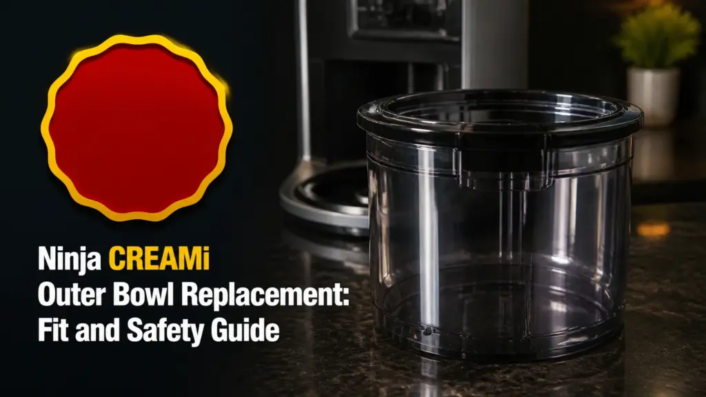 Ninja CREAMi Outer Bowl Replacement: Fit and Safety Guide ninja creami outer bowl replacement